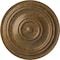 Ekena Millwork Traditional Ceiling Medallion (Fits Canopies up to 8 1/4"), 31 1/2"OD x 2 1/2"P, Rubbed Bronze CM31TRRZS - alternate 1